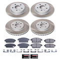 Power Stop 15-17 Chevrolet Trax Front and Rear Semi-Coated Rotor Kit