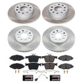 Power Stop 15-16 Audi A3 Front and Rear Semi-Coated Rotor Kit
