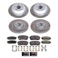 Power Stop 15-21 Kia Sedona Front and Rear Semi-Coated Rotor Kit