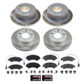 Power Stop 14-21 Ram ProMaster 1500 Front and Rear Semi-Coated Rotor Kit