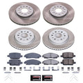 Power Stop 18-20 Buick Enclave Front and Rear Semi-Coated Rotor Kit
