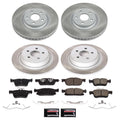 Power Stop 15-20 Ford Edge Front and Rear Semi-Coated Rotor Kit