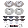 Power Stop 11-18 BMW X5 Front and Rear Semi-Coated Rotor Kit