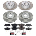 Power Stop 15-20 Audi A3 Front and Rear Semi-Coated Rotor Kit