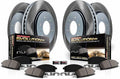 Power Stop 14-16 Kia Optima Front and Rear Semi-Coated Rotor Kit