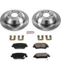 Power Stop 17-18 Hyundai Santa Fe Front and Rear Semi-Coated Rotor Kit