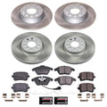 Power Stop 2009 Volkswagen Passat Front and Rear Semi-Coated Rotor Kit