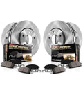 Power Stop 17-23 Chrysler Pacifica Front and Rear Semi-Coated Rotor Kit