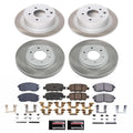 Power Stop 07-10 Nissan Altima Front and Rear Semi-Coated Rotor Kit