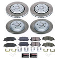 Power Stop 18-20 Honda Odyssey Front and Rear Semi-Coated Rotor Kit