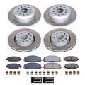 Power Stop 18-22 Jeep Wrangler Front and Rear Semi-Coated Rotor Kit