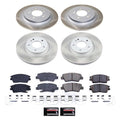 Power Stop 19-21 Hyundai Tucson Front and Rear Semi-Coated Rotor Kit