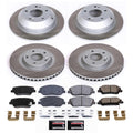 Power Stop 2019 Hyundai Santa Fe XL Front and Rear Semi-Coated Rotor Kit