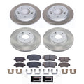 Power Stop 17-20 Hyundai Elantra Front and Rear Semi-Coated Rotor Kit