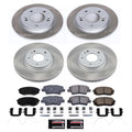 Power Stop 19-21 Hyundai Veloster Front and Rear Semi-Coated Rotor Kit