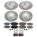 Power Stop 19-21 Mazda CX-3 Front and Rear Semi-Coated Rotor Kit