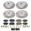 Power Stop 18-22 Buick Encore Front and Rear Semi-Coated Rotor Kit