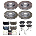 Power Stop 18-20 Audi Q5 Front and Rear Semi-Coated Rotor Kit