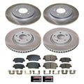 Power Stop 19-22 Hyundai Nexo Front and Rear Semi-Coated Rotor Kit