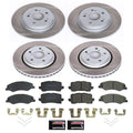 Power Stop 21-22 Honda Odyssey Front and Rear Semi-Coated Rotor Kit