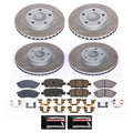Power Stop 08-09 Infiniti EX35 Front and Rear Semi-Coated Rotor Kit