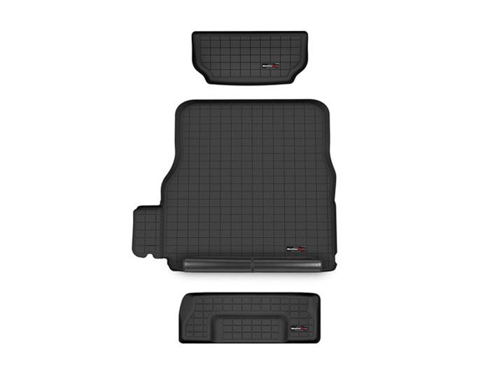 Black Cargo Liner Kits Tesla Model X 2021 - 2023