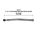 Synergy Jeep JL/JLU/JT High Clearance Front Control Lower Long Arm