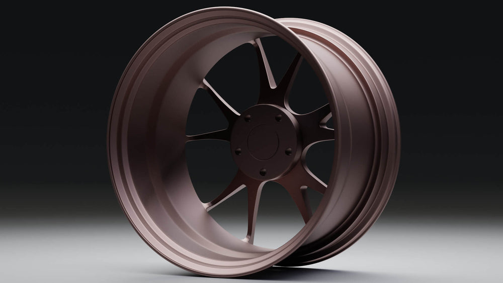 Vossen X Champion RS74 20X12 / ET50 / Satin Black Wheel / Centerlock / 911 Turbo 991 - Rear