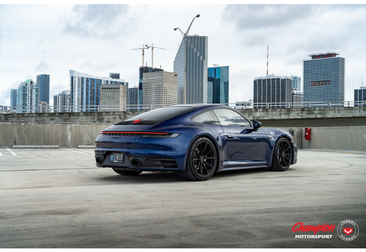 Vossen X Champion RS92 20X9 / ET 44 / Gloss Black Wheel / Centerlock / 911 Turbo 991 - Front