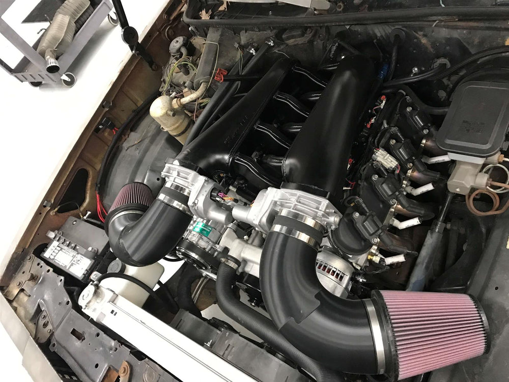 SNIPER EFI FABRICATED INTAKE DUAL PLENUM