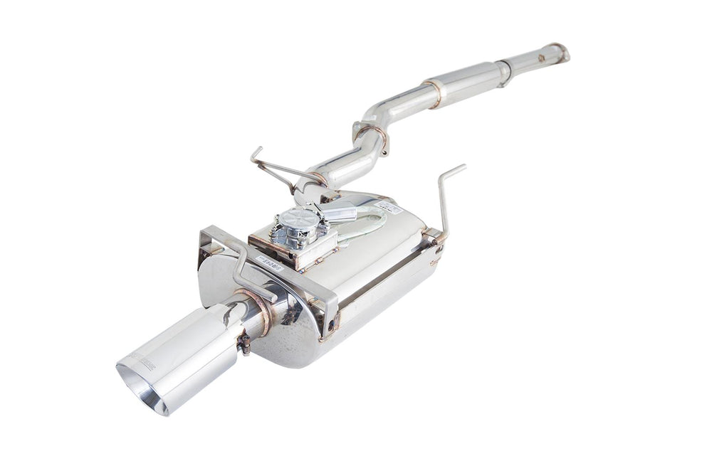 0107 MITSUBISHI EVOLUTION 7/8/9 3IN SS HIGH FLOW CATBACK SYS W/ VAREX MUFFLER