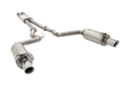 1517 MUSTANG GT TWIN 3IN SS CATBACK EXHAUST SYSTEM W/ ROUND VAREX MUFFLERS