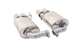 18C MUSTANG GT COUPE/CONV TWIN 3IN SS AXLEBACK EXHAUST SYS W/ OVAL MUFFLERS/QU
