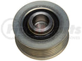 Gates Steel V-Ribbed 6 Grooved (55 mm x 17 mm x 37.5 mm) - Flanged w/ Dust Cap