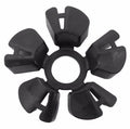 Gates Steel V-Ribbed 6 Grooved (53.5 mm x 17 mm x 40 mm) - Flanged w/ Dust Cap