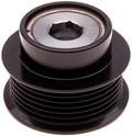 Gates Steel V-Ribbed 6 Grooved (63 mm x 17 mm x 50.2 mm) - Flanged w/ Dust Cap