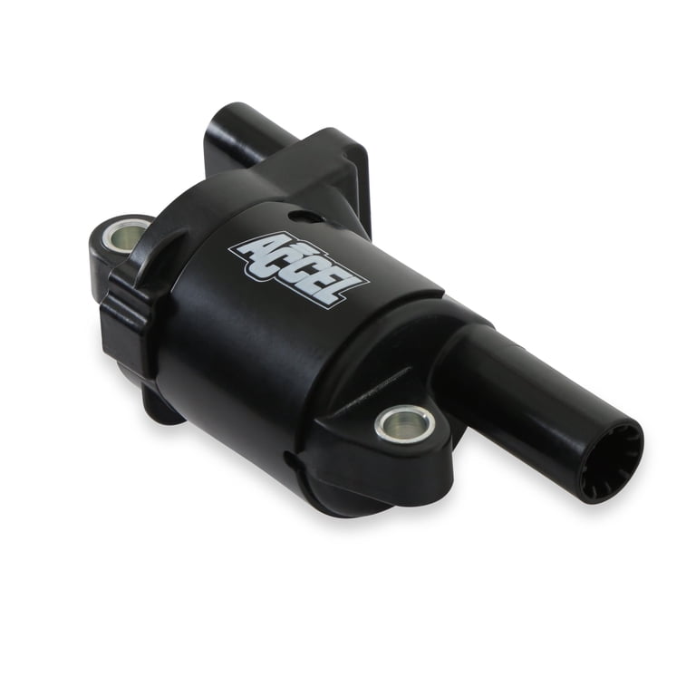 Gen V GM Coils, 2014 And Up, Black, Round, Black, 8-Pack Performance Coils For 2014 And Up GM Gen V Direct Injected Engines ACCEL