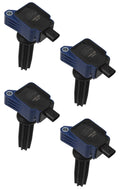 Direct Ignition Coil Kit- Supercoil- 2012-2017 Ford Ecoboost 2.0L/2.3L L4 4-Pack Blue Brand Supercoil Direct OEM Replacement ACCEL