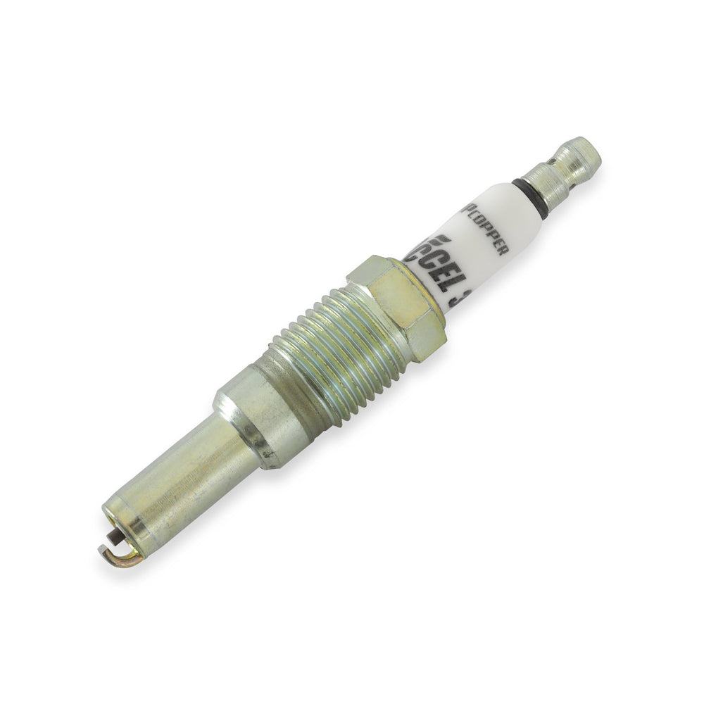 Ignition Upgrade Kit- 2004-2008 Ford 4.6L/5.4L/6.8L 3-Valve, Yellow 8-Pack Includes 8-Pack Of Hp Copper Spark Plugs (P/N 8160) & 8-Pack Of Ignition Coil (P/N 140033-8) ACCEL