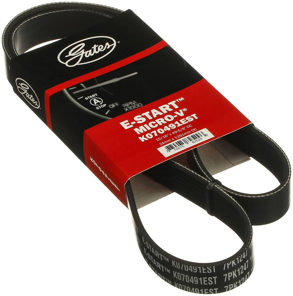 Gates 07-10 Saturn VUE 4-Cyl. 2.4L Electric Assist Serpentine V-Ribbed Belt (E-Start)