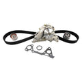 Gates 4 Components (1 Belt 2 Idlers 1 Water Pump w/Back Housing) - Includes Gasket O-Ring