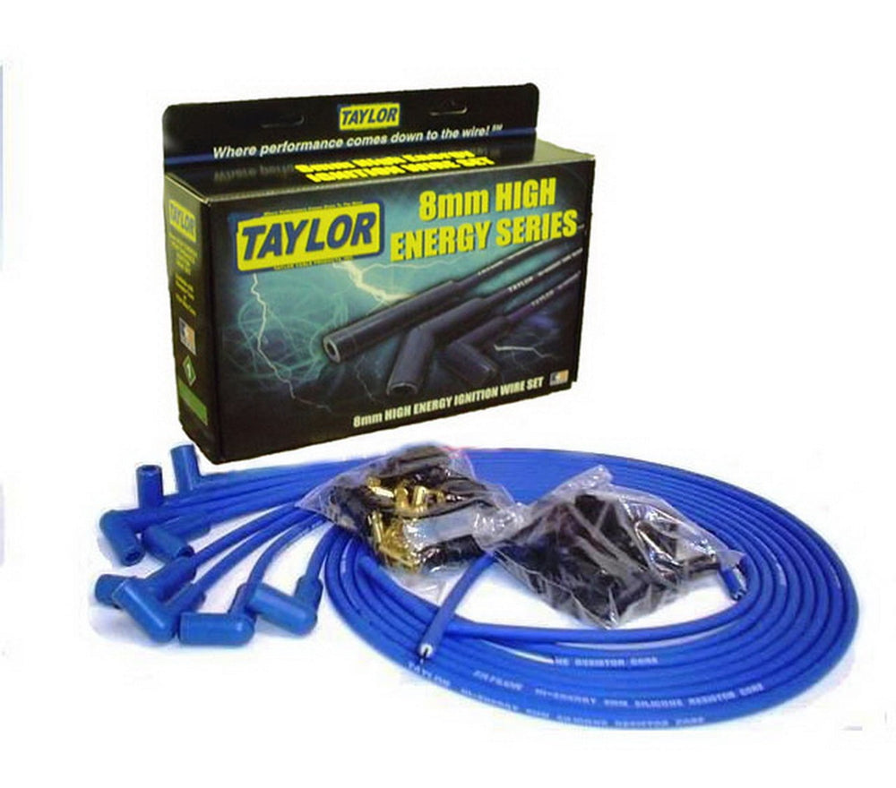 8mm Spiro-Pro custom 8 cyl blue