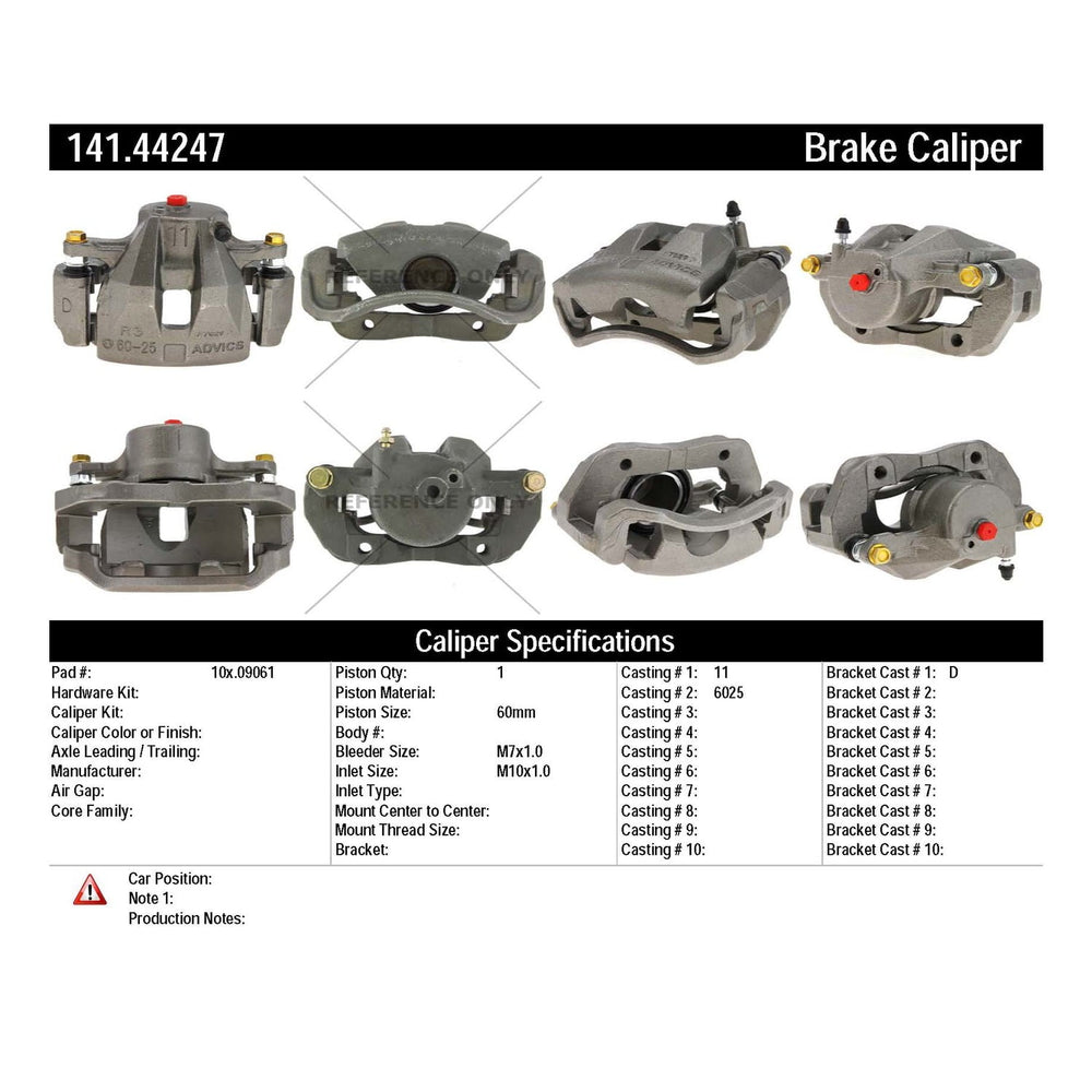 SEMI-LOADED CALIPER