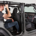 ~(0.5 lbs. 12X4X1)~ GRAB HANDLES JKU REAR