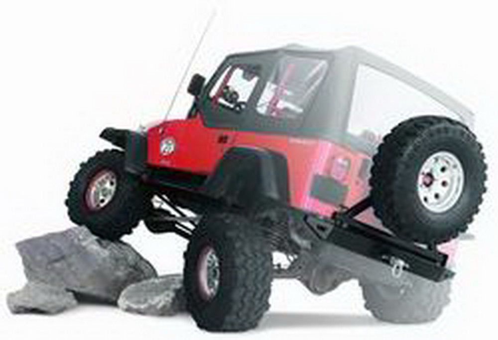 ~(31 lbs. 23X18X13)~ BUMPER REAR TJ FOR TIRE