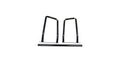 BRUSH GRD KIT F150 BLK