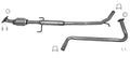 SCION TC OBDII CATALYTIC CONVERTER DIRECT FIT