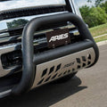 BULL BAR W/ SKID,4IN,AL,BLK TX