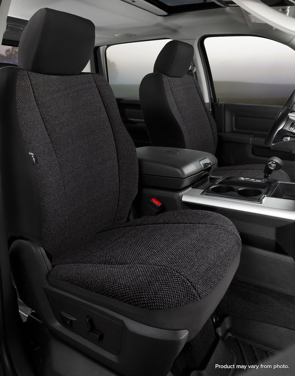24C TACOMA TRS40 SERIES CUSTOM FIT FRONT SEAT COVER BLACK
