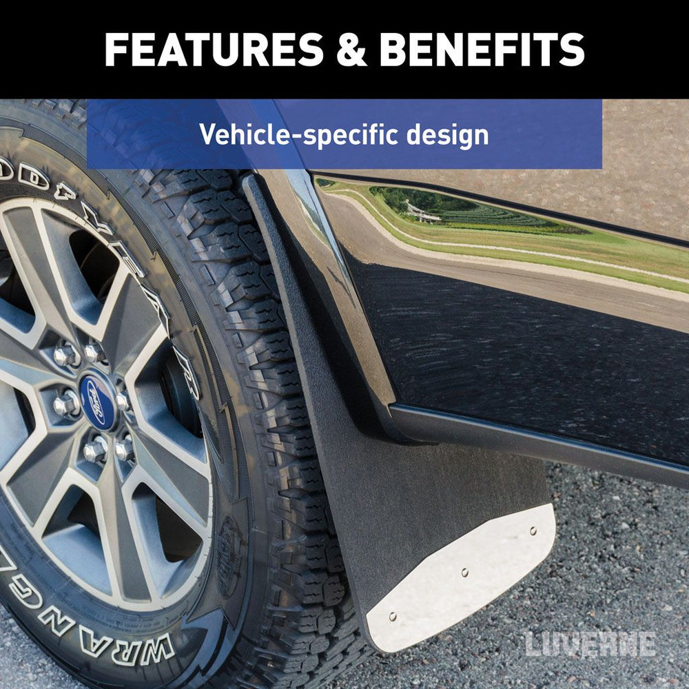 TEXTURED RUBBER MUD GUARDS